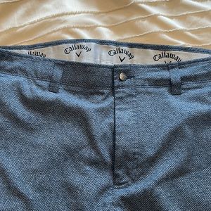 Men’s grey 38 golf shorts. Good condition. Comfortable. Full range of motion.